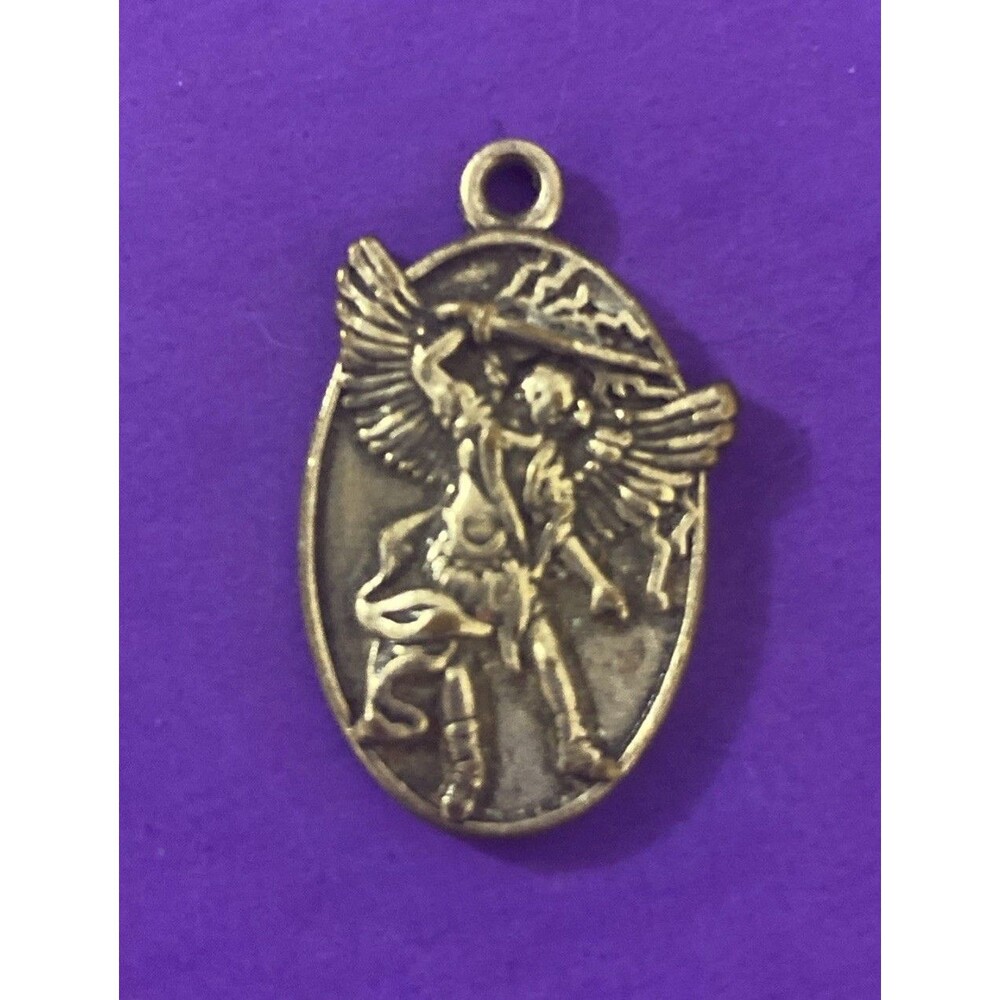 Archangel Michael Medal Charm Pendant, Alex & Ani 2017, Christianity